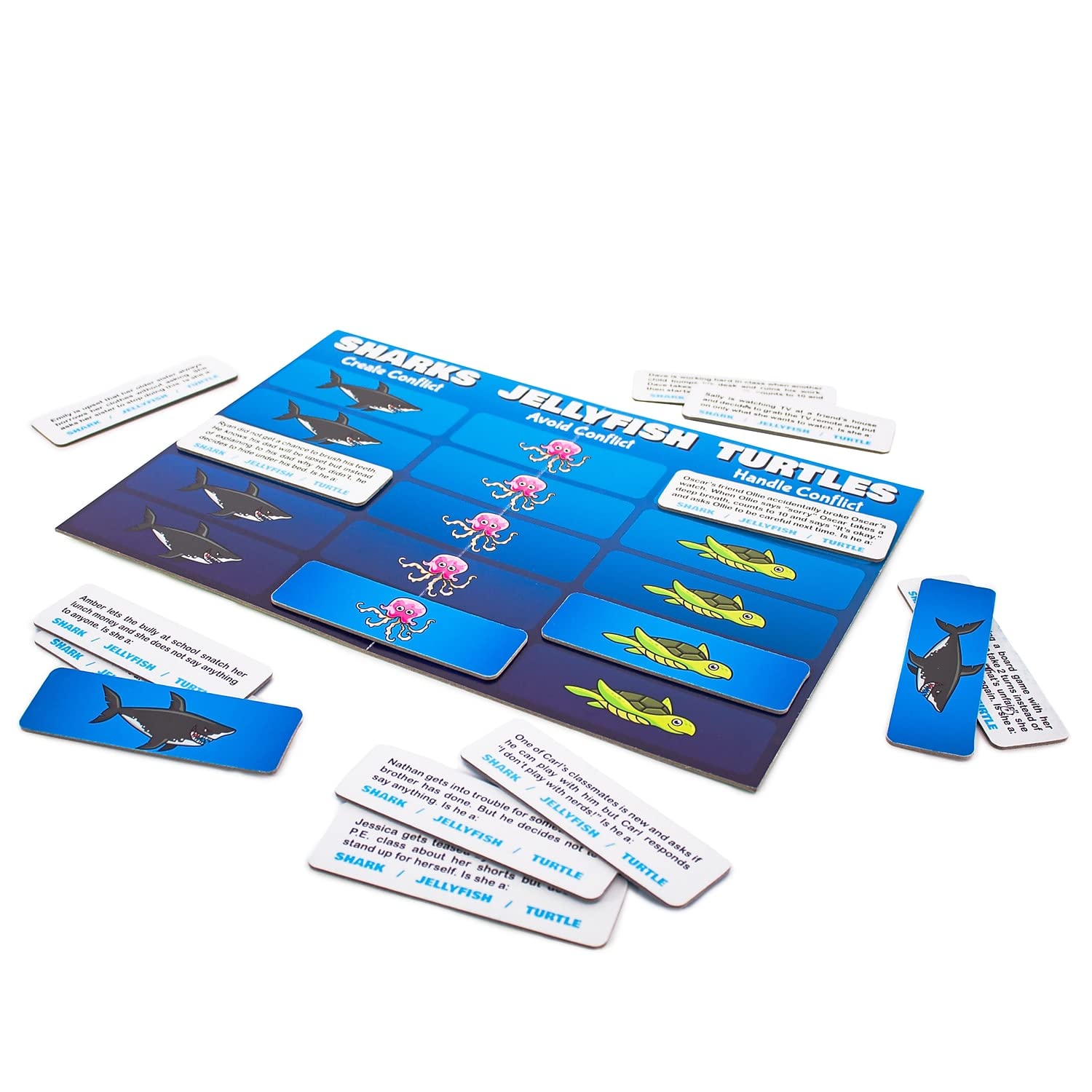 Junior Learning 6 Educational Conflict Resolution Games for Kids - Social Emotional Learning Activities for Classroom & Home