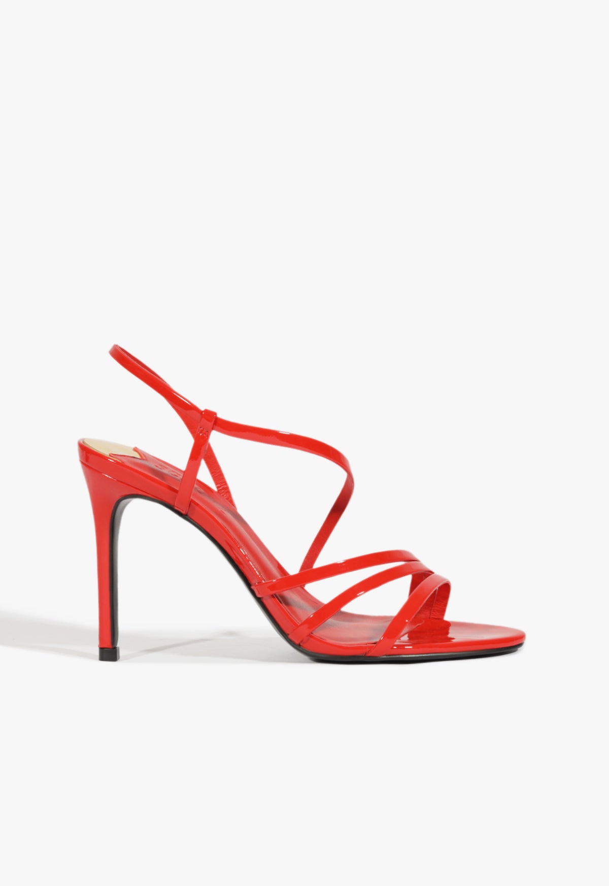 Annie Patent Leather Sandal with 2.5 Inch Heel - Women's High Heel Dress Sandals for Party, Wedding & Evening Events - Style S0206603070001