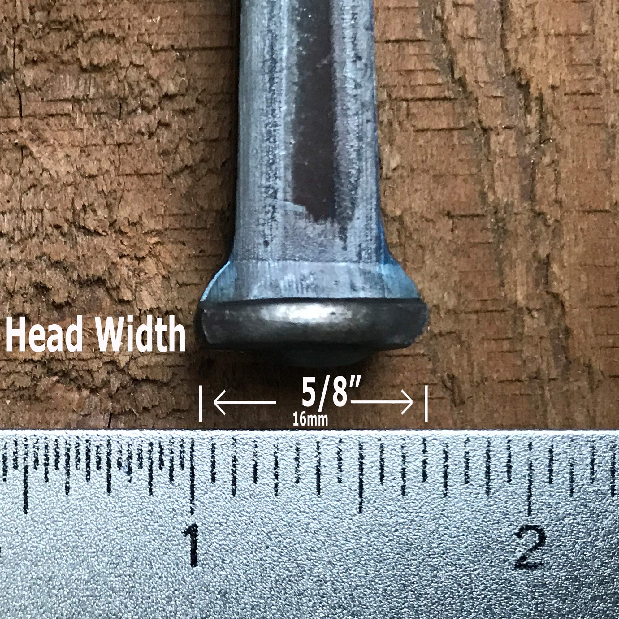 6-Inch Steel Square Common Rose Head STANDARD-60d Nails (10 Pack) - Heavy Duty Construction Nails for Framing, Roofing, and Woodworking Projects