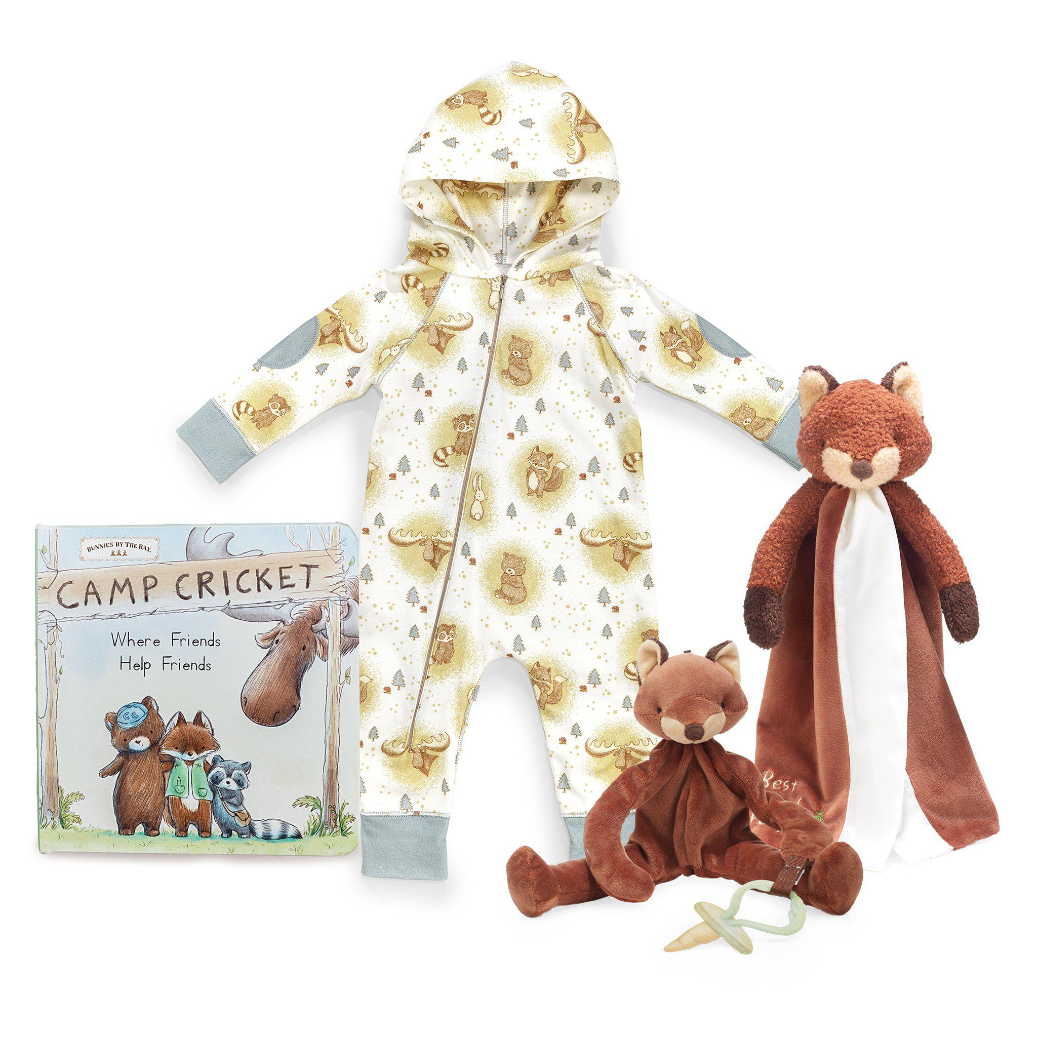 Little Camper Foxy Plush Toy Gift Set - Soft Snuggle & Play Stuffed Animal for Kids | Perfect for Bedtime, Travel & Nursery Decor