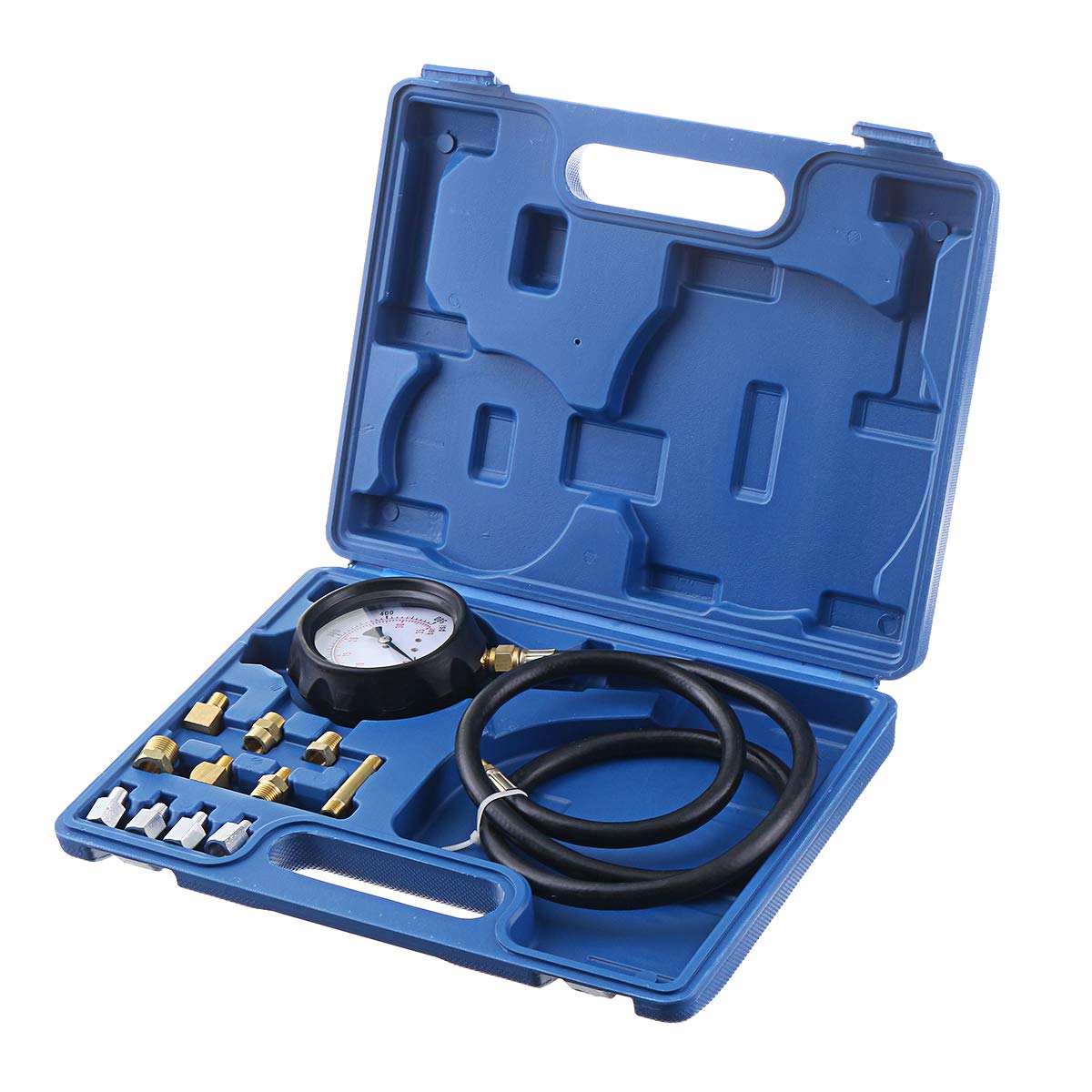 YONGYAO Oil Pressure Gauge Tester Kit - Professional Diesel & Petrol Engine Diagnostic Tool for Car, Truck, Motorcycle - Perfect for Garage Mechanics & DIY Auto Repair