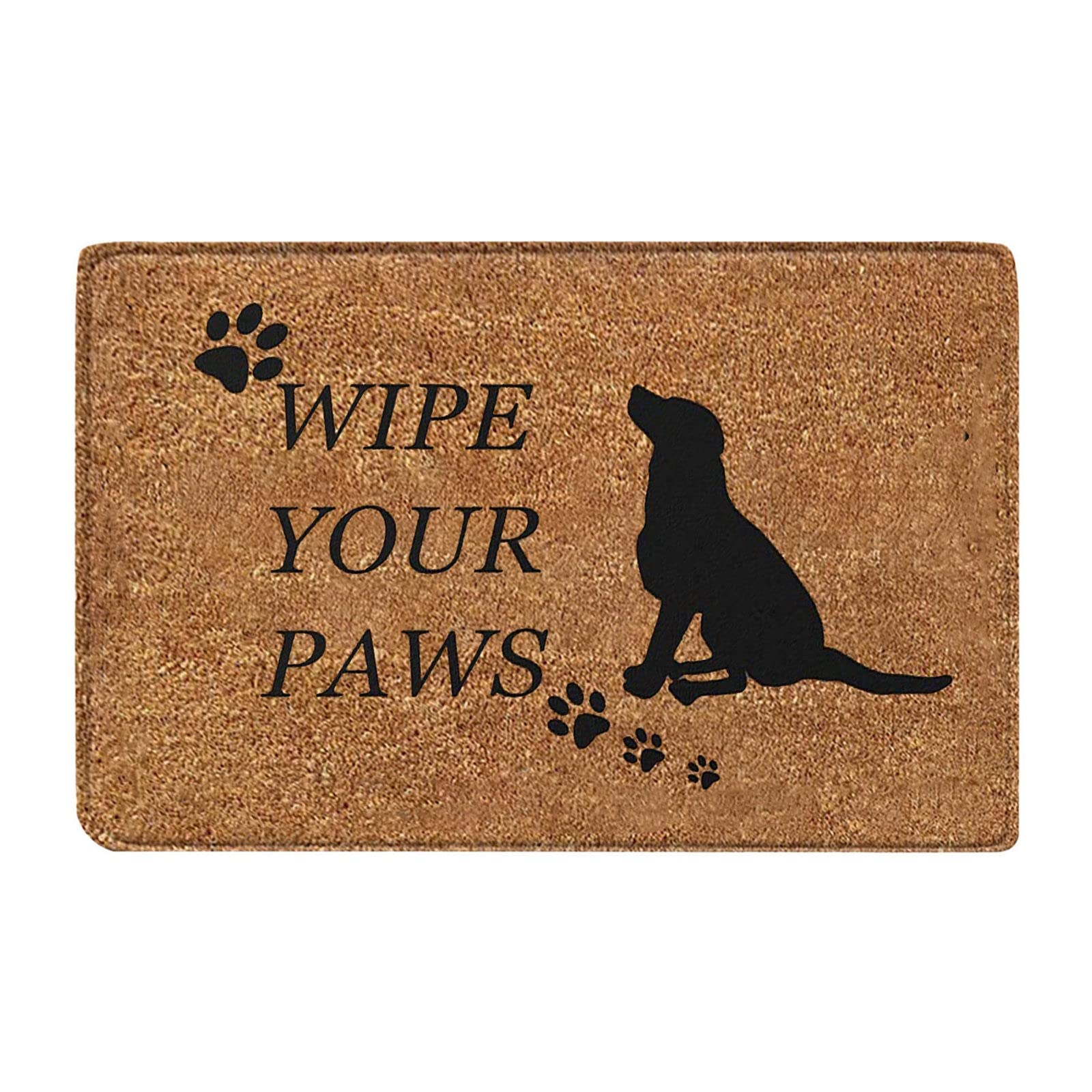 Non-Slip Home Doorway Rug with English Letter Print - Durable & Unique Design Floor Mat for Living Room, Bedroom, Entryway - Cozy & Warm Welcome Mat for All Seasons