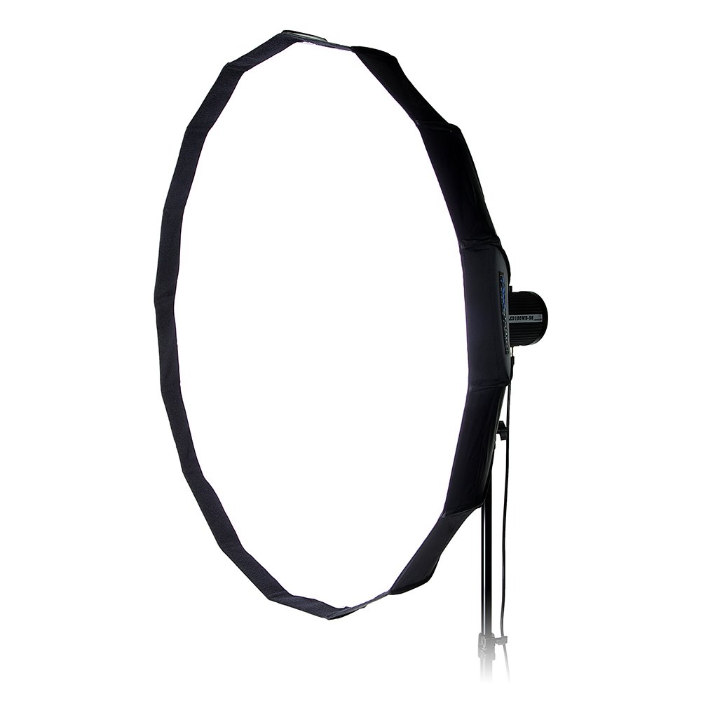 Pro Studio Solutions EZ-Pro 40in (100cm) Collapsible Beauty Dish & Softbox Combo with Novatron Speedring - Professional Photography Lighting for Strobe, Flash & Monolights - Perfect for Portrait, Fashion, and Beauty Photography