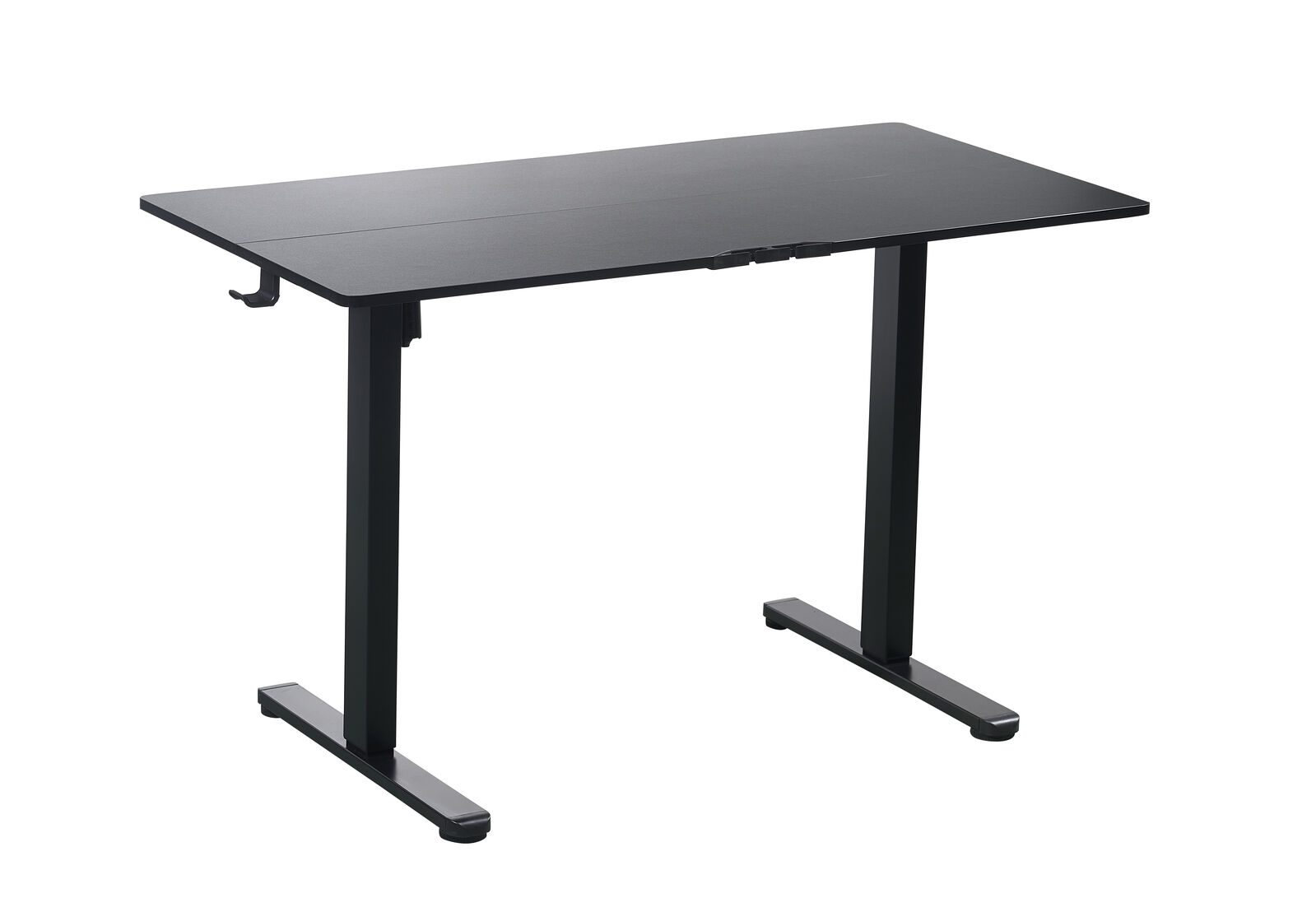 120 x 70cm Black Electric Standing Desk - Height Adjustable Motorized Sit Stand Workstation for Home Office, Gaming & Study (Ergonomic Workspace Solution)