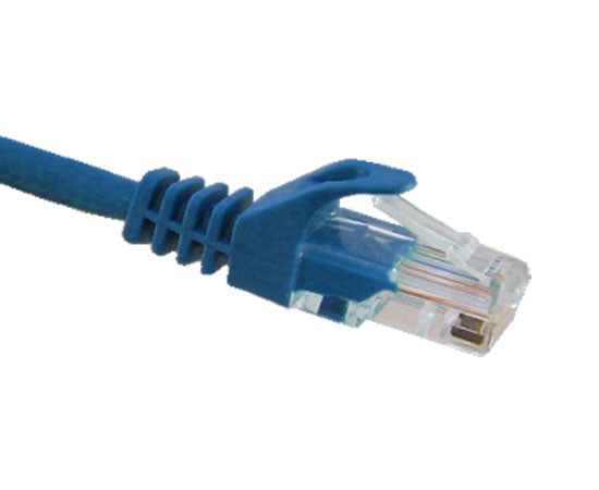 CAT5E Ethernet Patch Cable - Snagless Molded Boot RJ45 Network Cable - 1.5ft High-Speed Internet Cord for Home Office, Gaming & Streaming