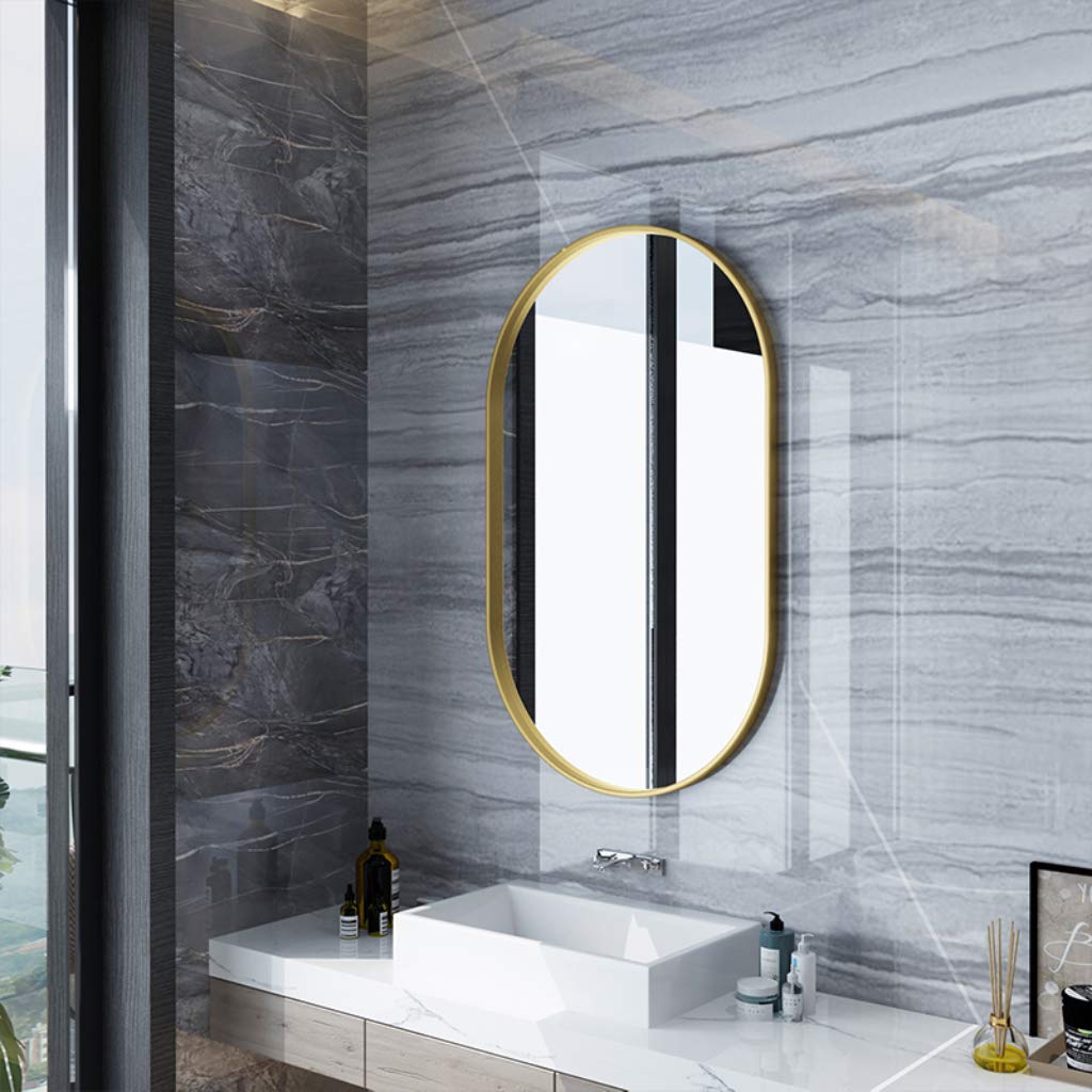 **Modern Oval Vanity Mirror 19.6