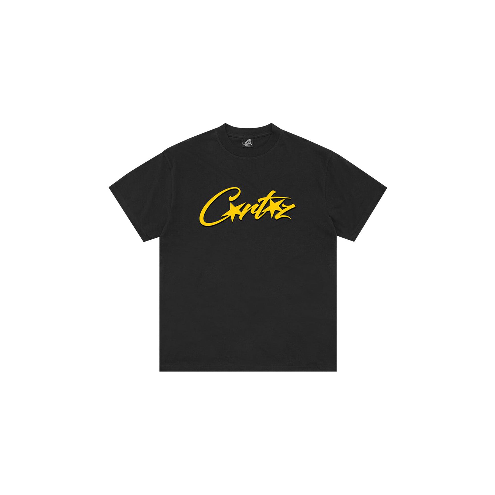 Corteiz OG Allstarz T-Shirt - Black & Yellow Streetwear for Men | Casual Wear, Hip Hop Fashion, Urban Style