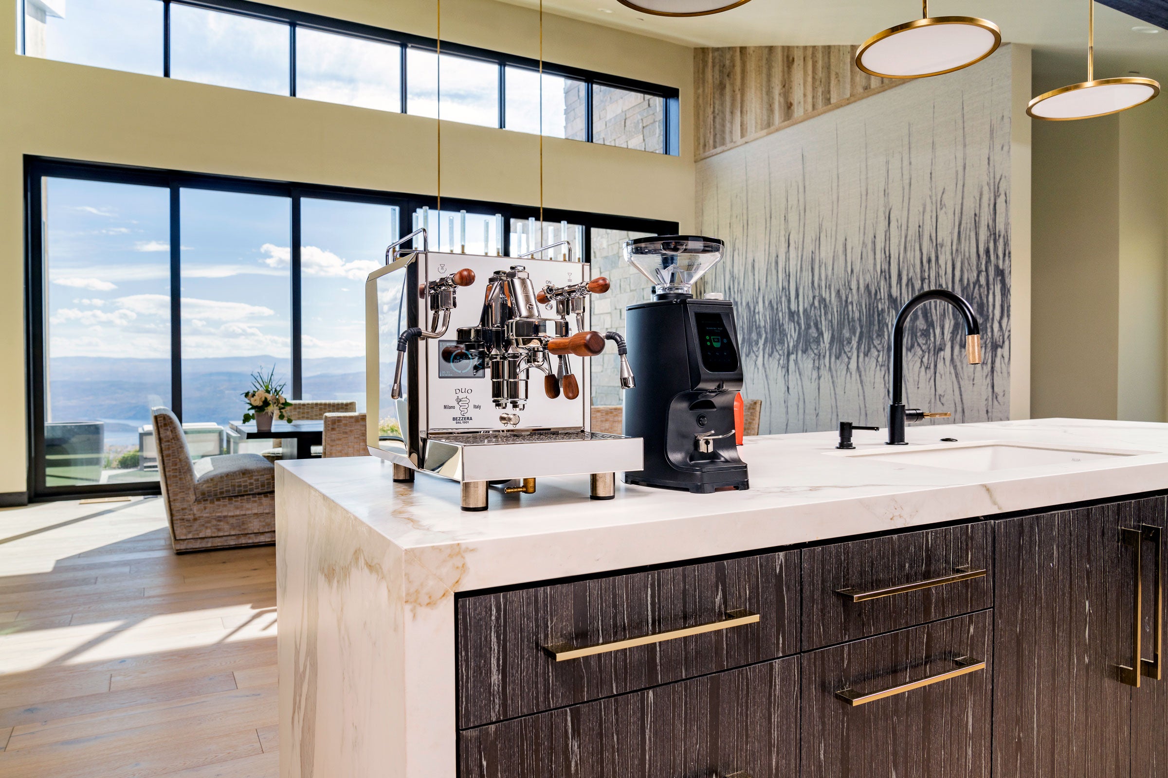 Bezzera Duo MN Professional Espresso Machine - Dual Boiler, PID Control for Perfect Coffee - Ideal for Home Baristas & Coffee Shops