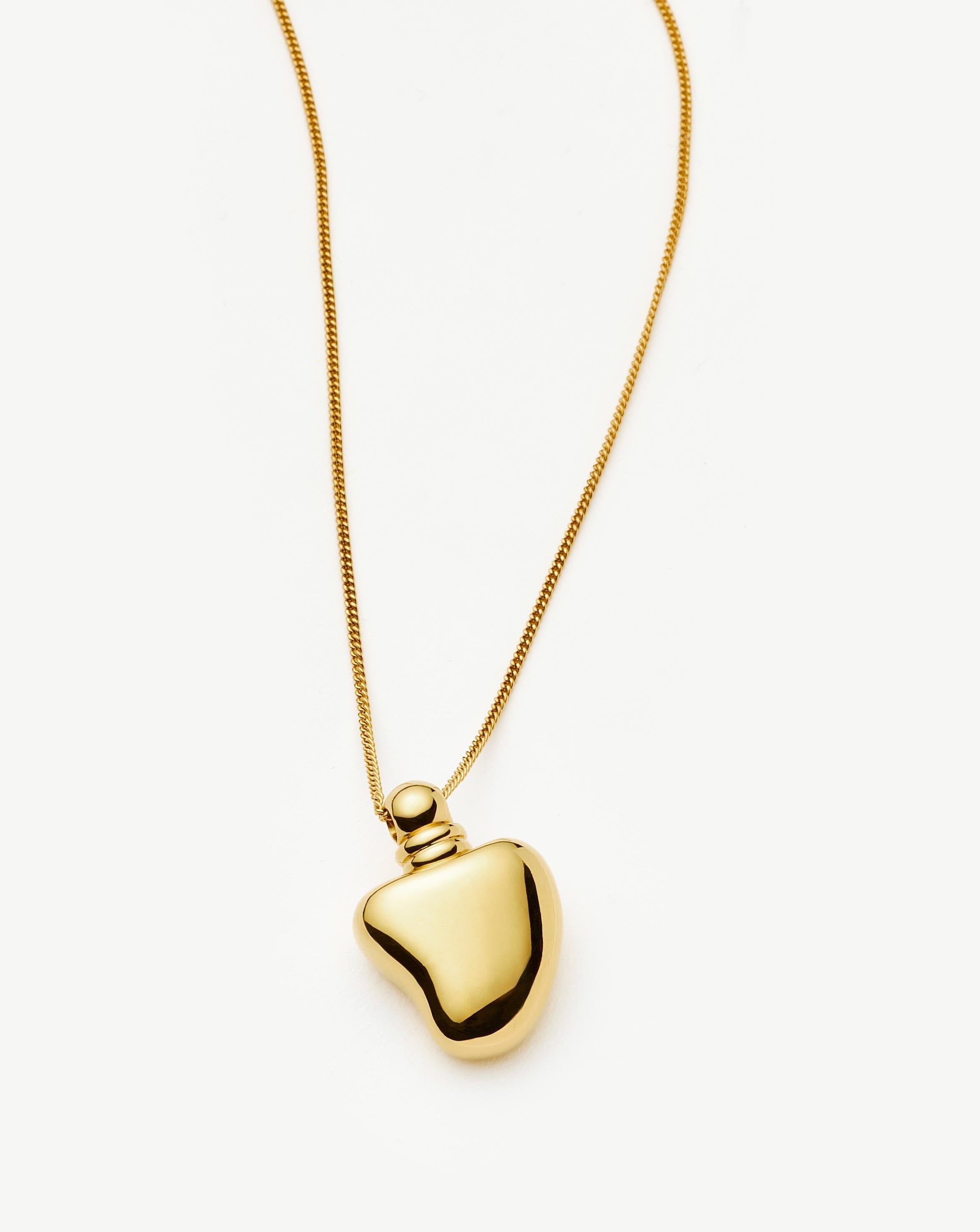 Message in a Bottle Heart Pendant Necklace - 18k Gold Plated Romantic Jewelry Gift for Women | Perfect for Anniversaries, Valentine's Day & Special Occasions