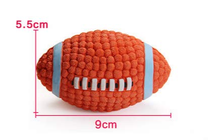 **Durable Latex Squeaky Dog Ball - Interactive Floating Fetch Toy for Small Dogs - Perfect for Pool, Beach & Backyard Playtime**