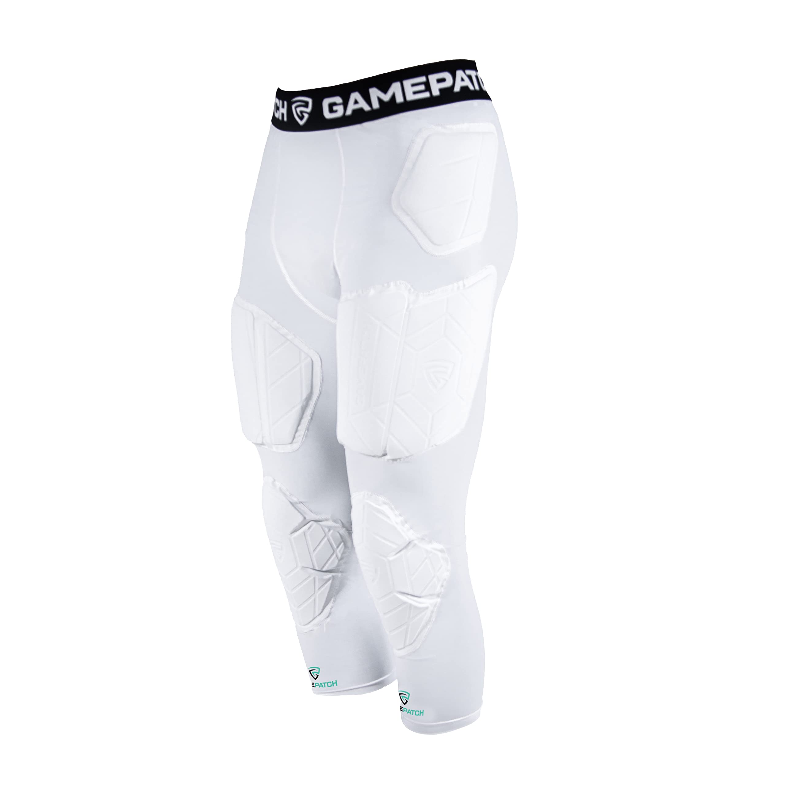 3/4 Compression Tights with Knee & Hip Support - Shock Absorbing Technology for Men, Women & Kids - Perfect for Running, Yoga & Sports Recovery