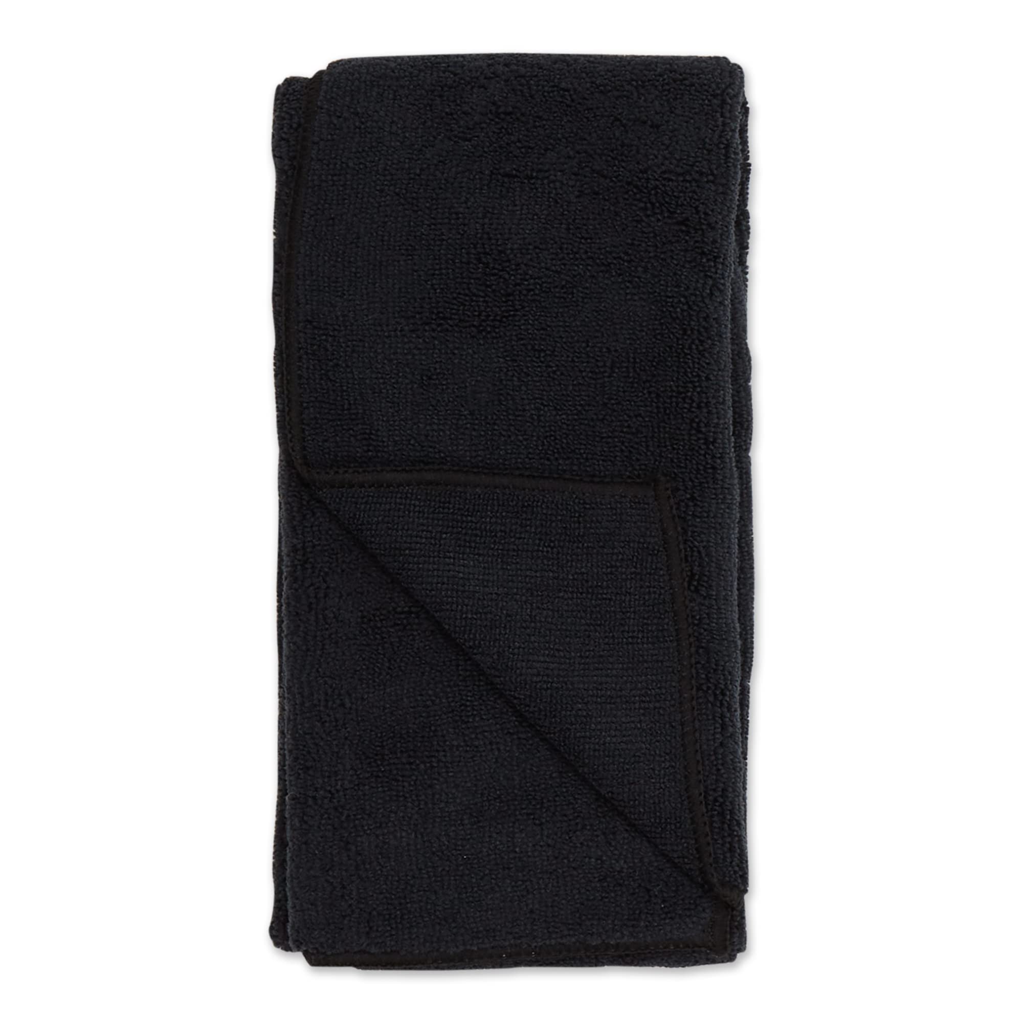 Bone Dry Pet Grooming Towel Set - Super Absorbent Microfiber Dog & Cat Drying Towels (15x30 Inches, Black, 3-Pack) - Quick Dry for Bath Time, Grooming & Outdoor Adventures