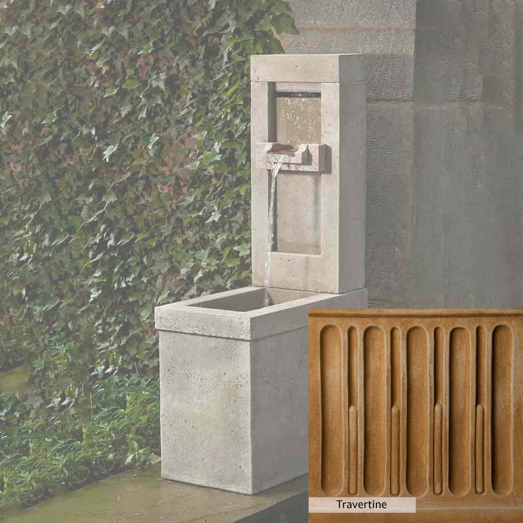Campania International Lucas Fountain - Classic Outdoor Garden Water Fountain for Patio, Yard, and Landscape Decor - Perfect for Backyard, Poolside, and Terrace Ambiance