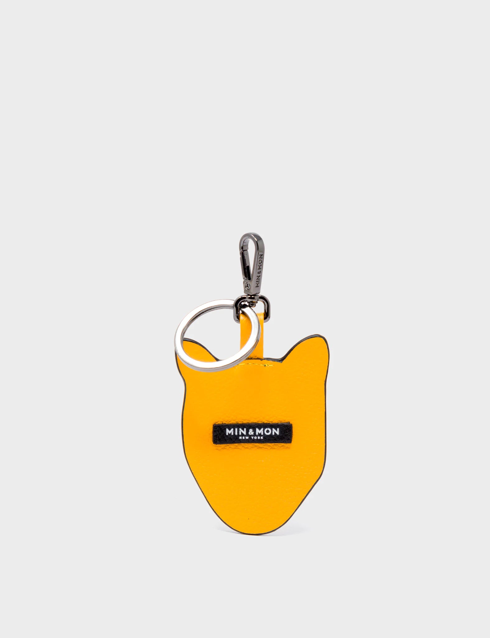 Happy Tiger Marigold Leather Keychain - Stylish & Durable Handmade Keyring for Women & Men - Perfect for Gifts, Travel, and Everyday Use
