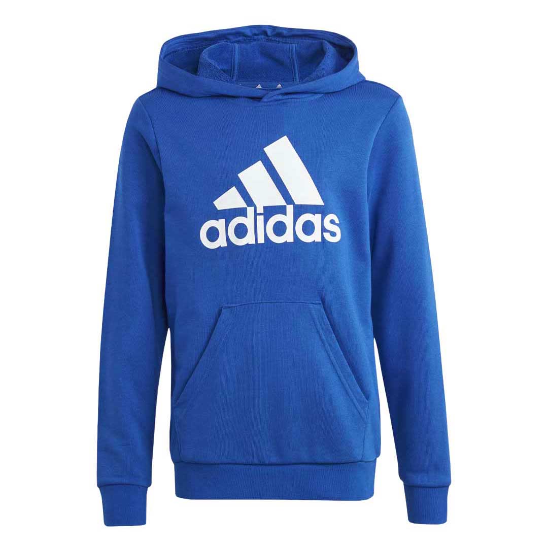 Adidas Kids' (Junior) Essentials Fleece Hoodie - JL2900 | Warm & Cozy Pullover for Boys & Girls | Perfect for School, Play & Outdoor Activities
