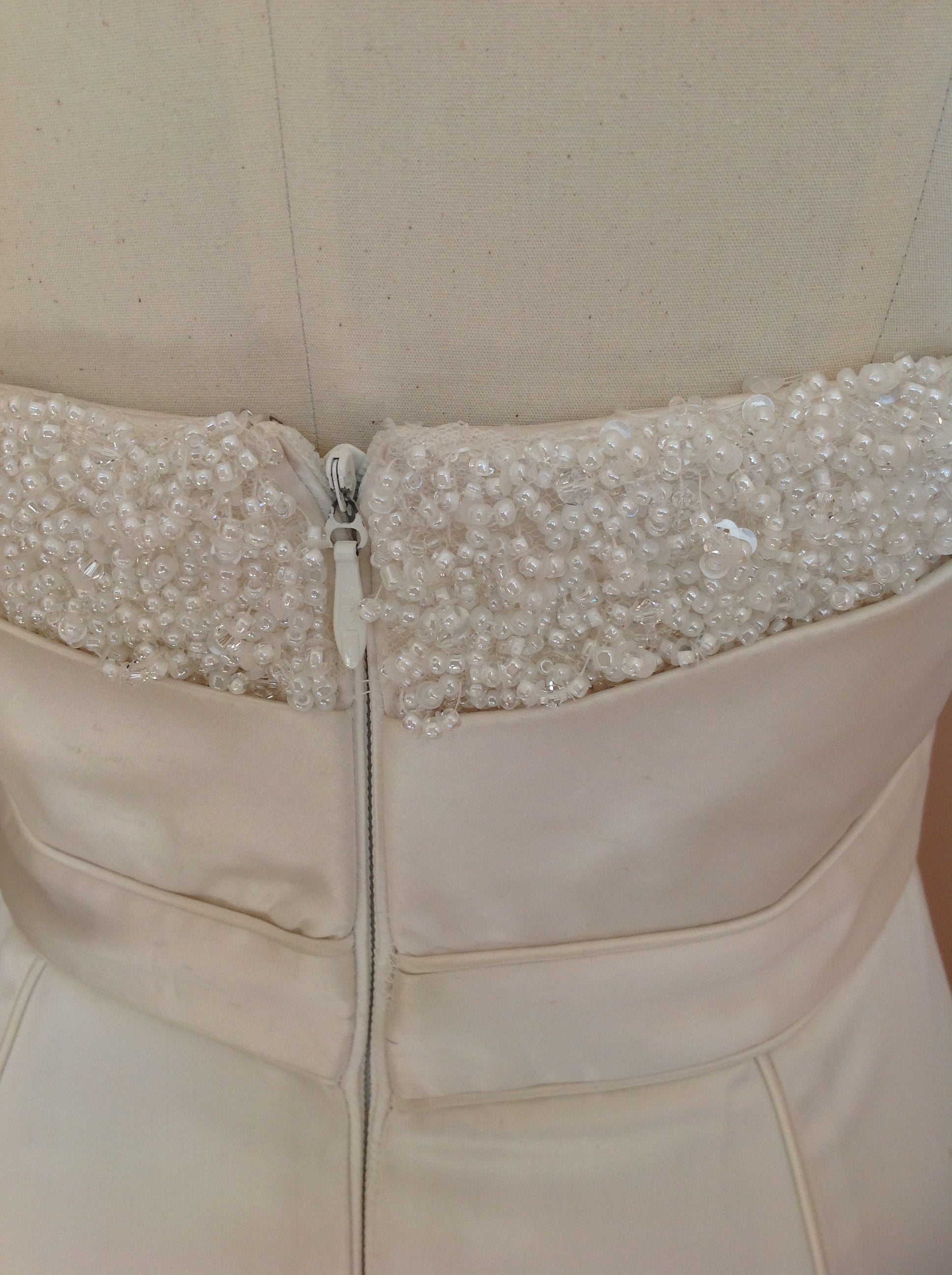 Theia Madison 890067 Elegant Lace Wedding Gown for Bride - Perfect for Church Ceremony, Beach Wedding & Formal Reception