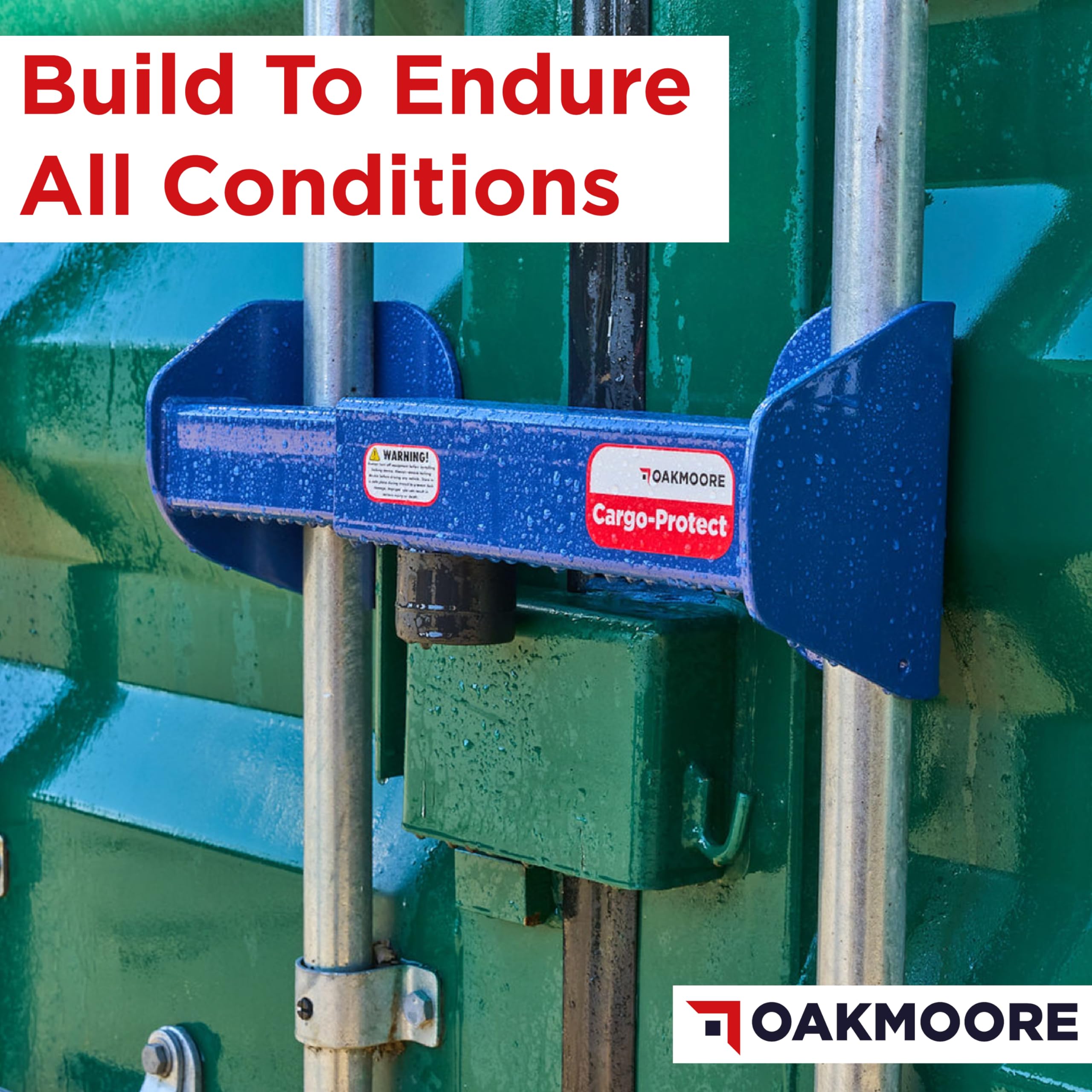 Heavy Duty Shipping Container Lock for Cargo Vans & Semi Trailers | Secure Sea & Box Trailer Door Locks with Key | Ideal for Logistics, Transport Security & Storage Protection
