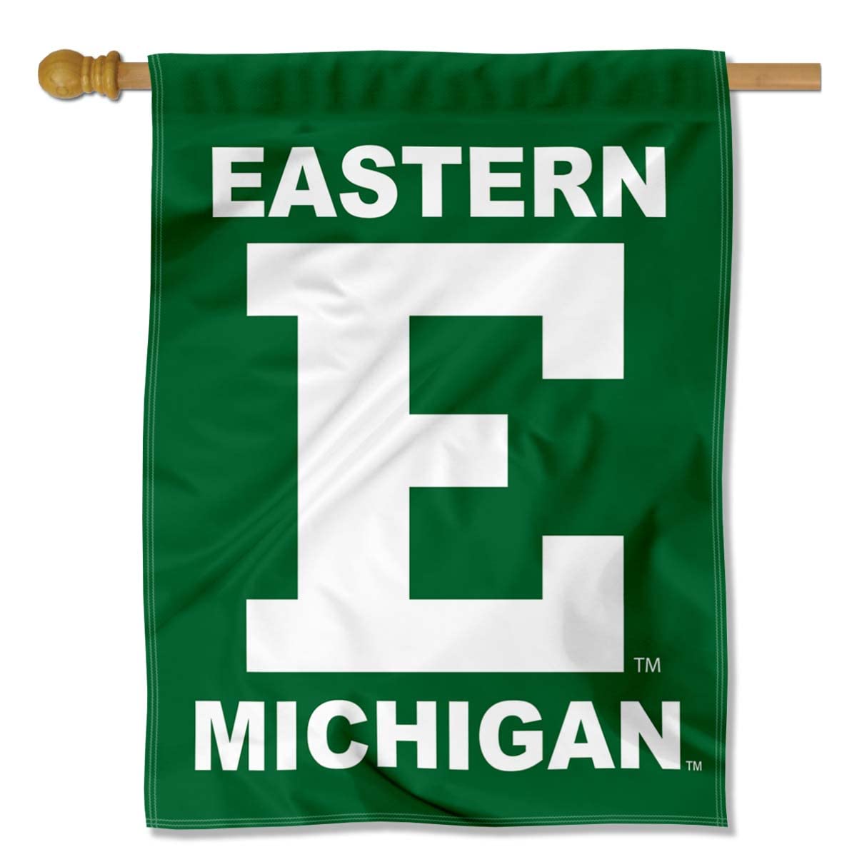 Eastern Michigan Eagles Double-Sided Banner Flag for Game Day & Home Decor