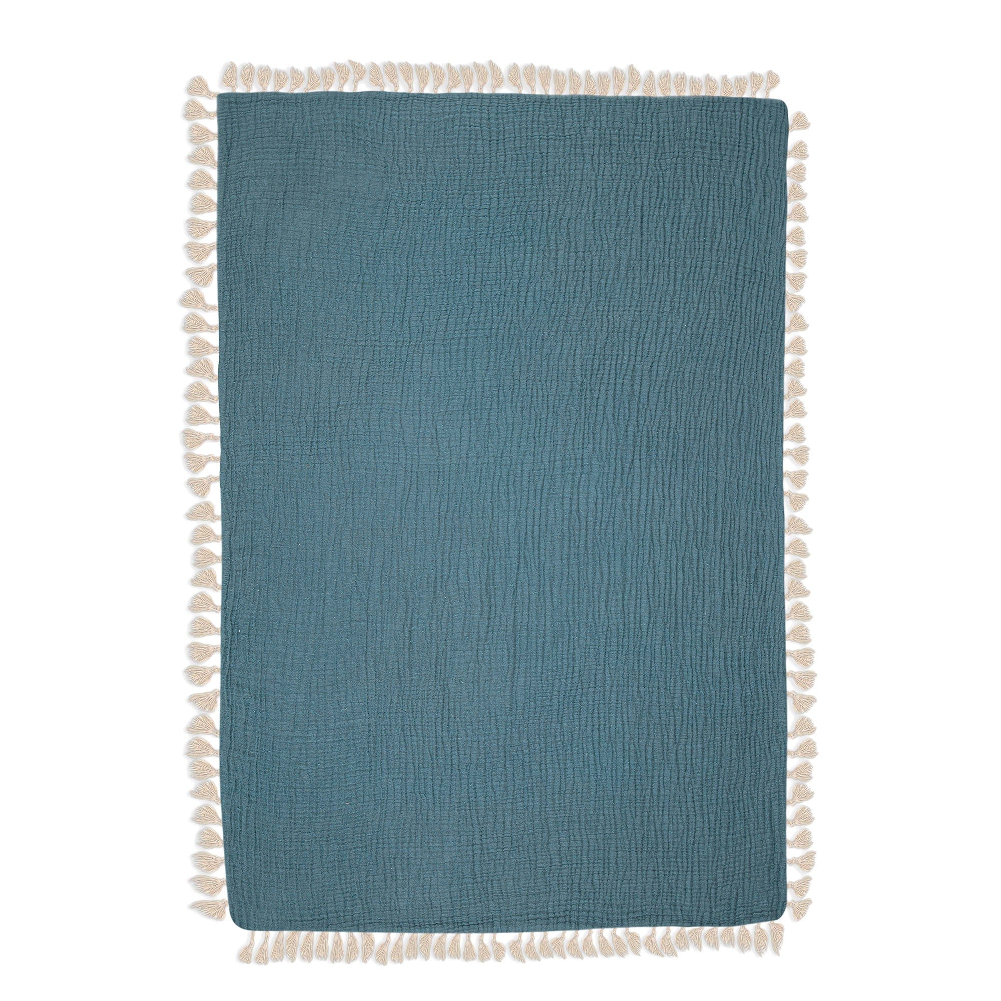 6-Layer Muslin Baby Blanket by Crane - Soft, Breathable & Lightweight for Swaddling, Nursing & Stroller Use