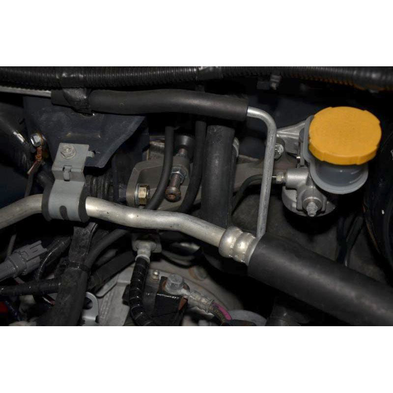 High-Performance Mach V Clutch Master Cylinder Brace for 2008-2014 Subaru WRX & STI - Enhances Pedal Feel & Shifting Precision for Track & Daily Driving