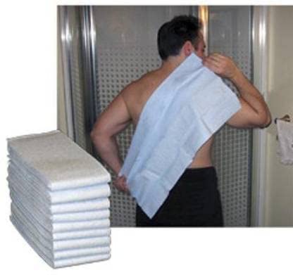 Disposable Non-Woven Face & Body Towels - 18x18 Inch (45x45cm), 70 GSM, Pack of 25 - Hygienic for Hospital, Hotel, Travel, Spa & Beauty Salon | Ideal for Personal Care, Makeup Removal & Sanitizing Surfaces