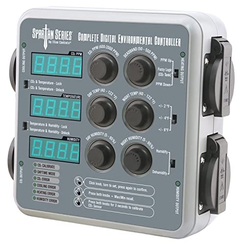 Titan Controls Spartan Series Digital Environmental Controller - Grow Room Climate Control for Hydroponics & Indoor Gardening