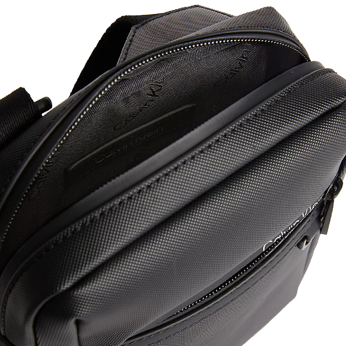 Calvin Klein Small Tech Crossbody Bag for Women - K50K510023 - Black CK/BLACK | Perfect for Everyday Use, Travel & Work Essentials