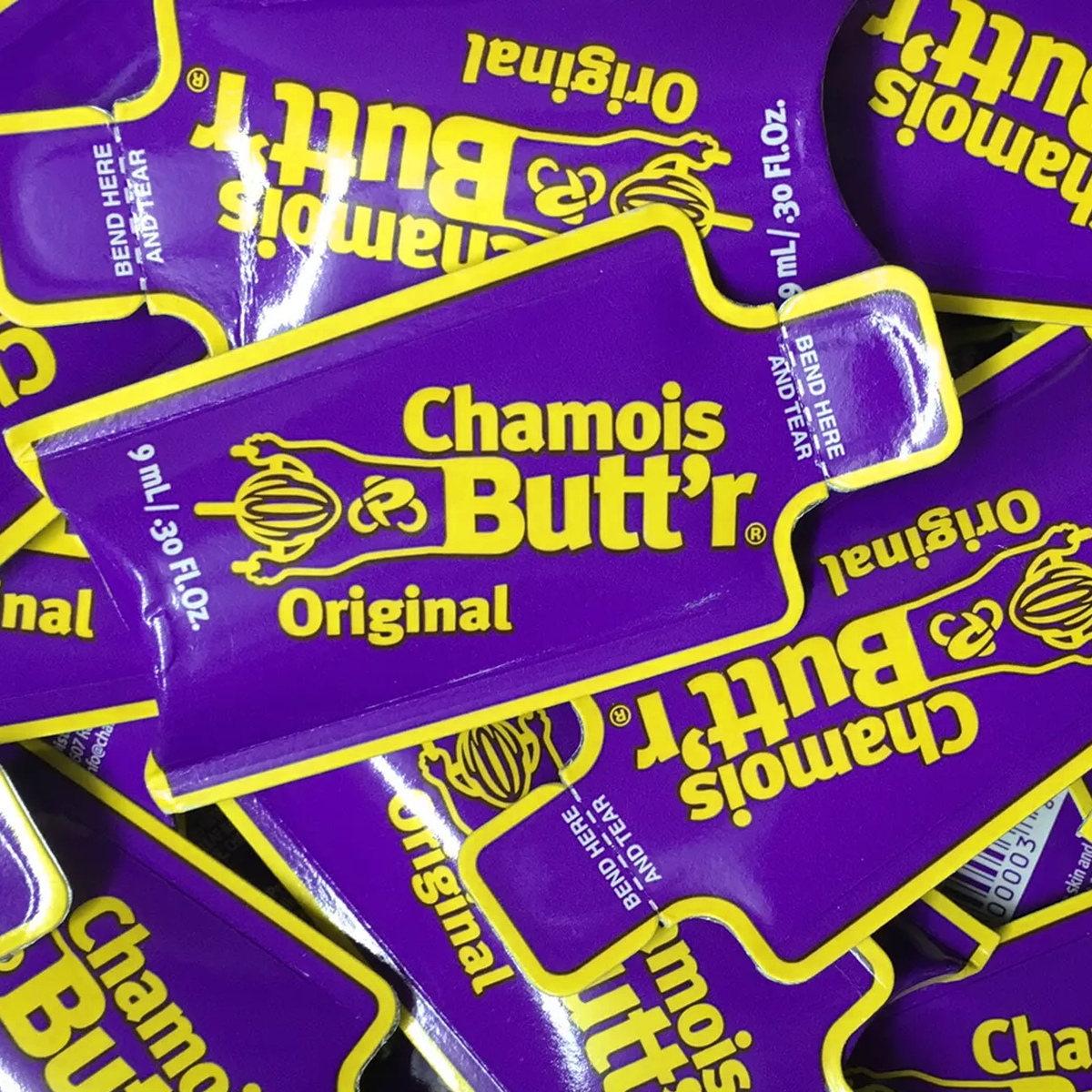 Chamois Butt'r Anti-Chafing Cream - 10 Pack for Cyclists & Runners - Prevent Skin Irritation & Saddle Sores During Long Rides & Workouts