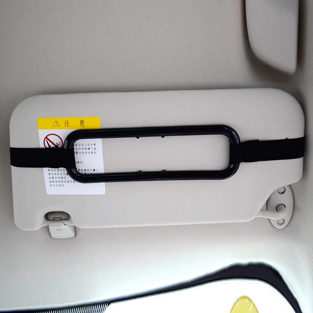 Car Sun Visor Tissue Box Holder - Hanging Car Napkin Dispenser for Paper Towels & Cosmetic Tissues | Perfect for Road Trips, Commuting & Car Organization Accessories