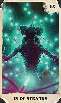 Stranger Things Tarot Deck and Guidebook - Official Netflix Inspired 78-Card Tarot Set with Instruction Book - Perfect for Divination, Gift Giving, and TV Show Fans