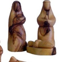 Handmade Olive Wood Nativity Set from Bethlehem - Christian Christmas Gift for Home Decor & Church Display - Perfect for Holiday Decorations, Nativity Scenes & Religious Celebrations