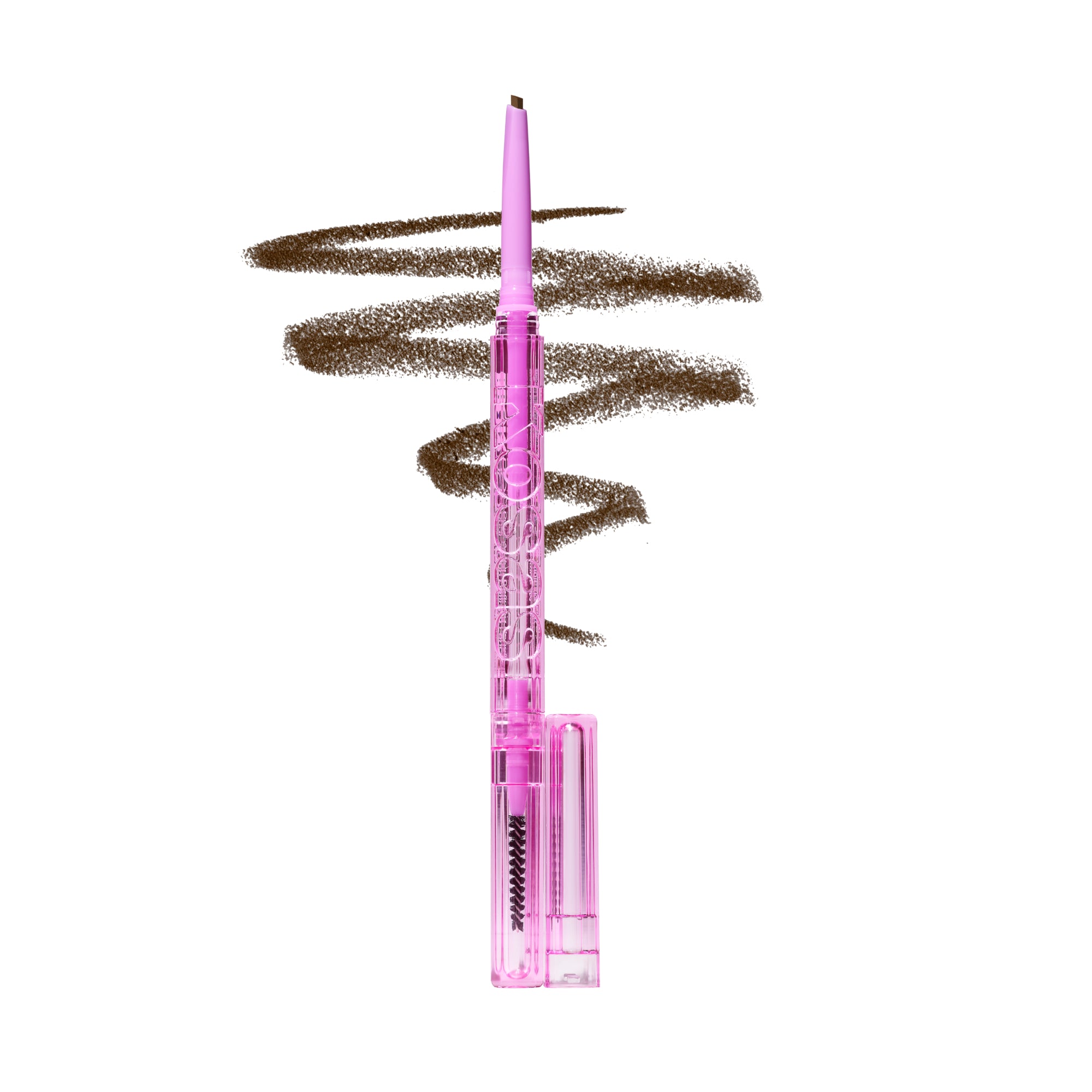 Brow Pop Dual Action Defining Pencil - Waterproof Eyebrow Pencil with Spoolie Brush for Natural Looking Brows - Perfect for Daily Makeup, Salon Use & On-The-Go Touch Ups