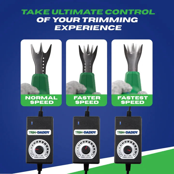 5th Gen Trim Daddy Variable Speed Cordless Hand Trimmer for Beard, Hair & Body Grooming - Perfect for Home, Travel & Gym Use