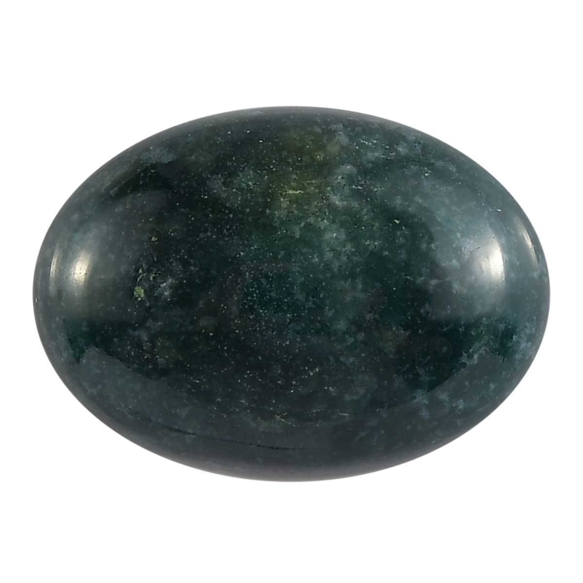 11.48 Ct Moss Green Loose Gemstone 18x13mm for DIY Jewelry Making - Perfect for Rings, Necklaces & Bracelets