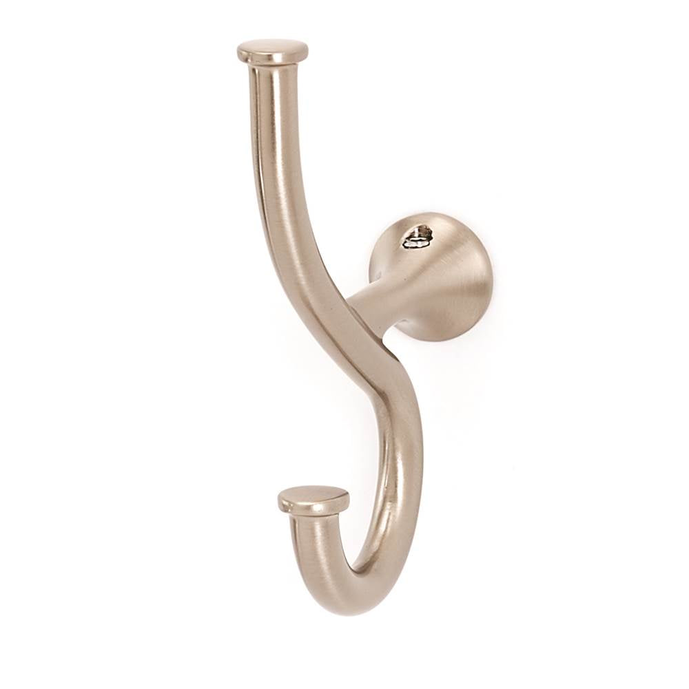 Alno A7099 Universal Robe Hook - Heavy Duty Wall Mounted Bathroom Towel Hanger for Robes, Coats & Hats - Perfect for Bathroom, Bedroom, Closet & Entryway Organization