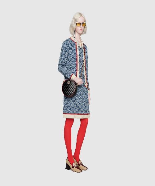 Gucci GG Marmont Mini Round Shoulder Bag Black Cerise - Luxury Leather Crossbody Purse for Women, Perfect for Date Night & Evening Events