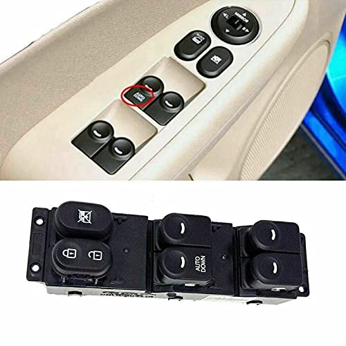 Hyundai Accent Solaris 2011-2017 Car Power Window Master Switch Button - Replacement Driver Side Window Control Panel for Smooth Operation (Perfect for Daily Commuting & Road Trips)