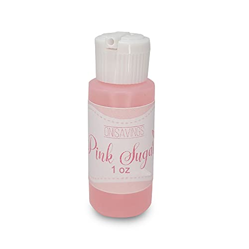 Onisavings Romeriza Fragrance Body Oil - Pink Sugary Candied Scented Perfume Oil, Essential Oil Blend, 1 oz Plastic Bottle - Perfect for Massage, Aromatherapy & Daily Moisturizing