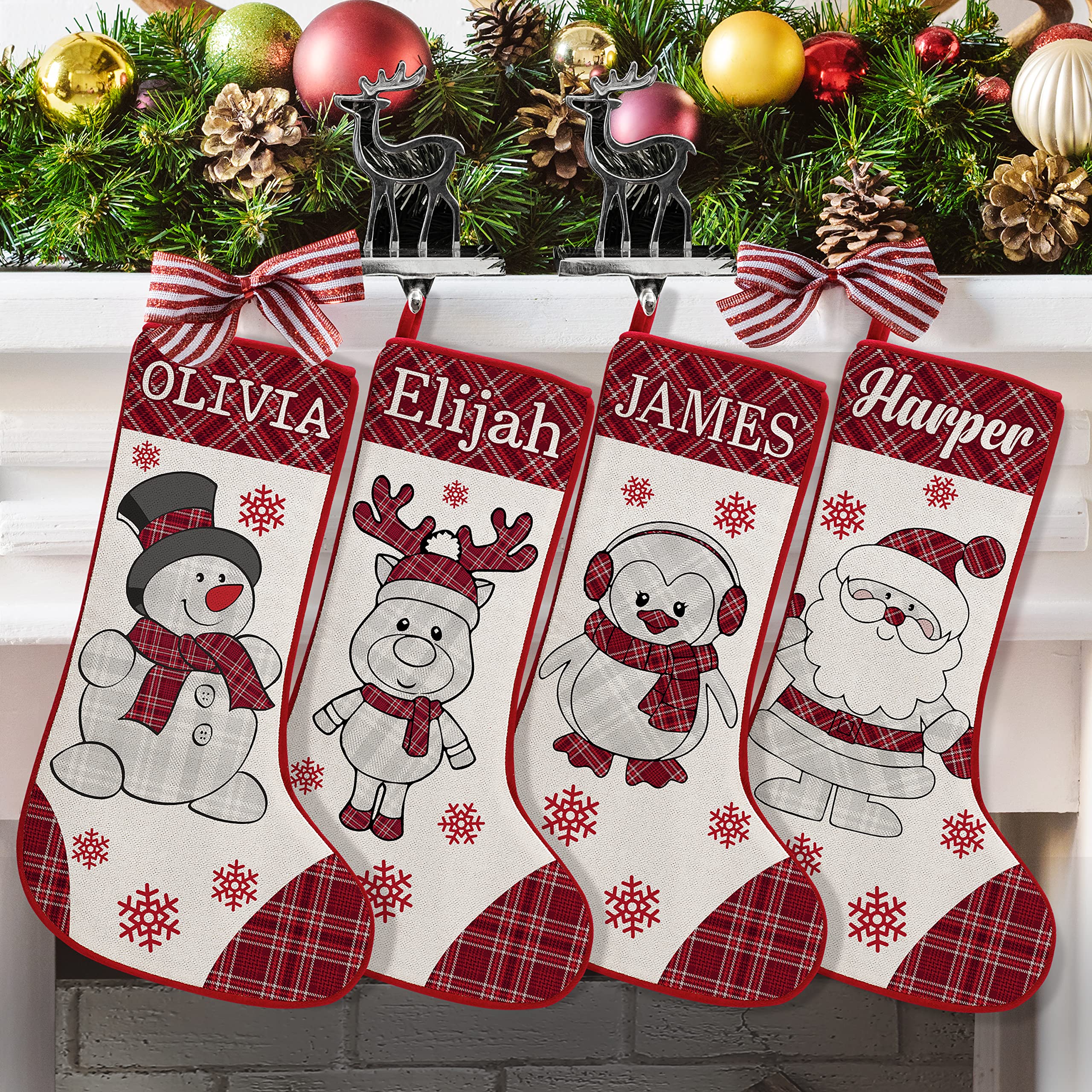 Personalized Christmas Stockings with Name - 19