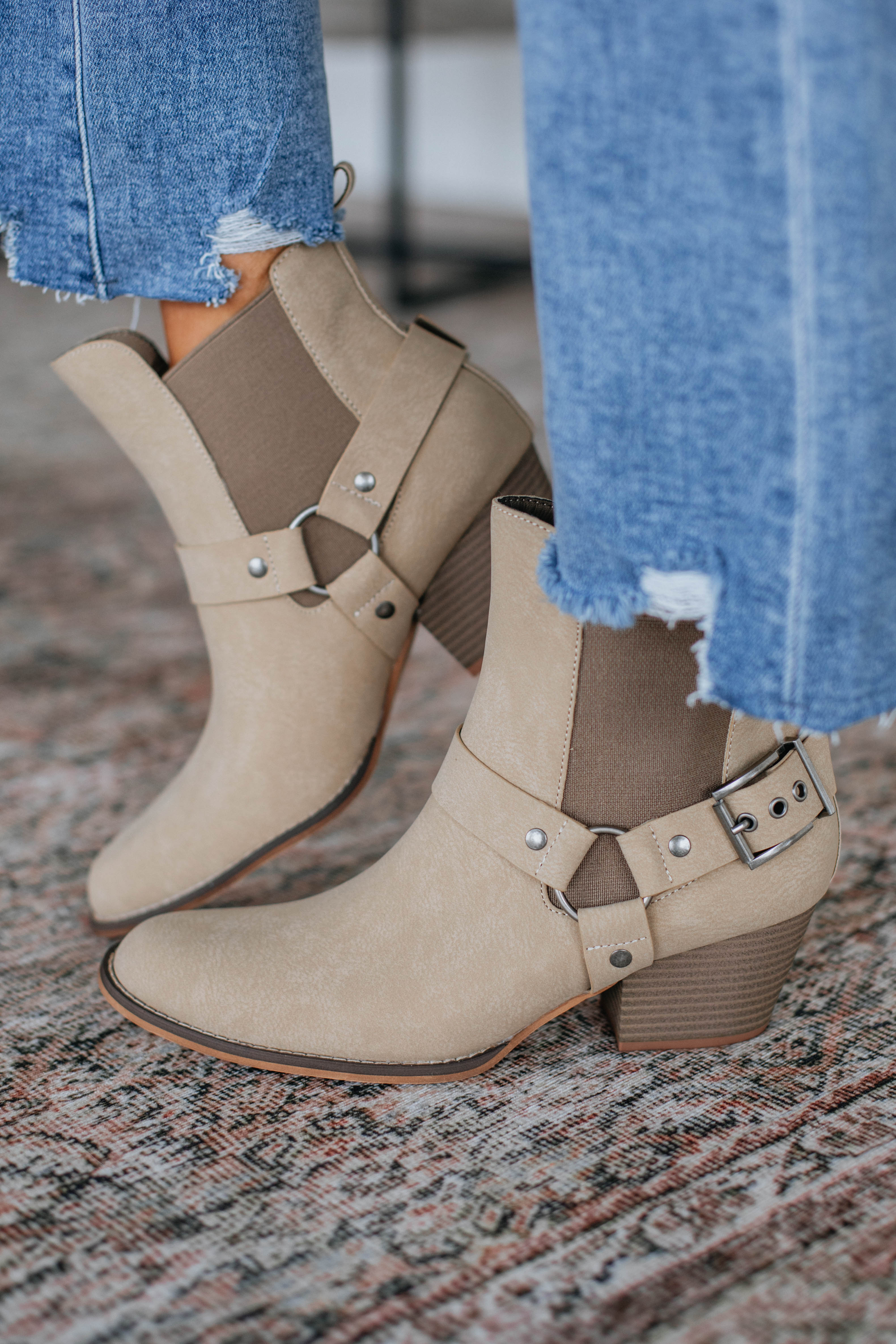 Stay In Tune Boots - Comfortable & Stylish Women's Ankle Boots for Everyday Wear | Perfect for Work, Casual Outfits & Fall Fashion