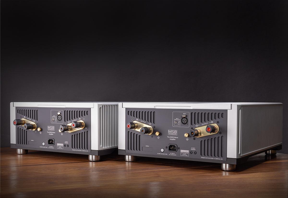 MSB Technology M205 Mono Power Amplifier - High-End Audio Amplifier for Home Theater & Stereo Systems | Perfect for Audiophiles & Music Lovers
