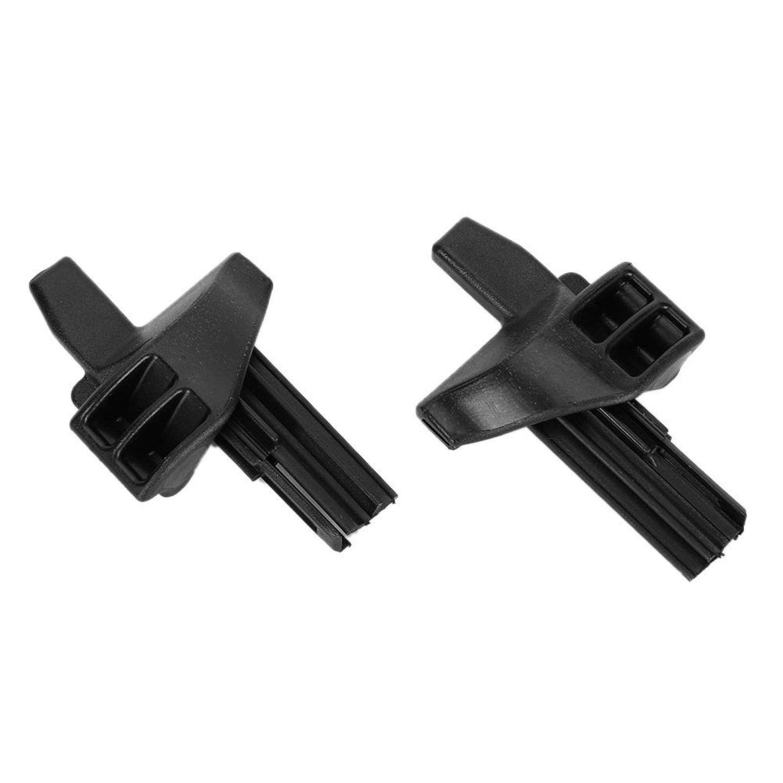 2PCS ABS Plastic Parcel Shelf Clips - Luggage Cover Bracket Replacement for Mercedes W169 A-Class | Trunk Organizer Accessories for Car Storage & Cargo Management