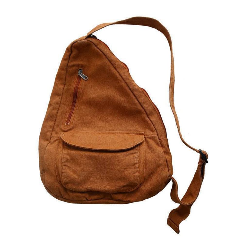 Stylish Unisex Canvas Crossbody Bag - Durable Shoulder Bag for Men & Women - Perfect for University Campus, Travel & Outdoor Activities