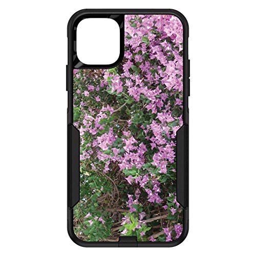 Purple Flowers Mykonos Greece On Black Case