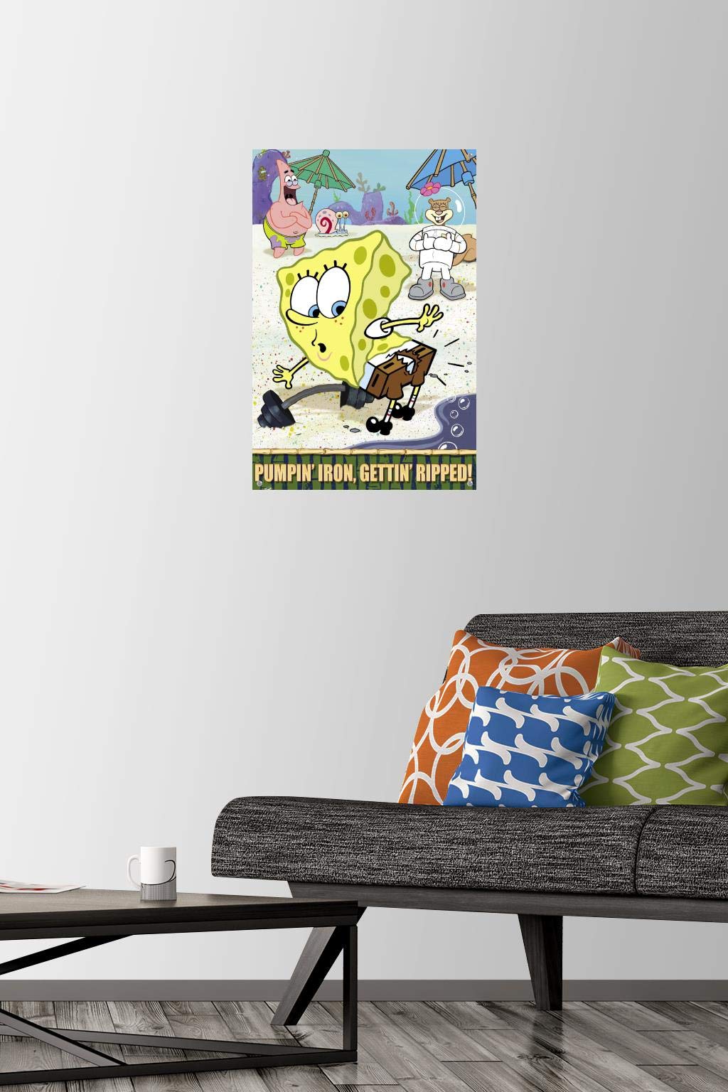 Nickelodeon SpongeBob SquarePants Ripped Wall Poster - 14.72