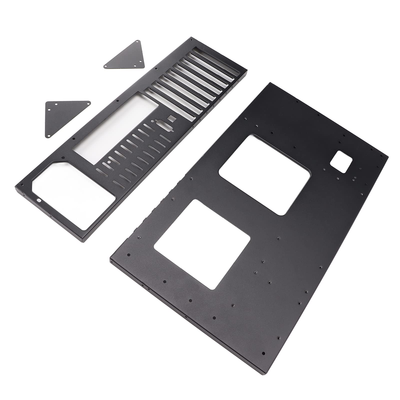 Durable Open Computer Case with Excellent Heat Dissipation - Supports ATX, M-ATX & ITX Motherboards | High Airflow Gaming PC Case for Enhanced Performance | Perfect for Gaming Rigs, Workstations & Custom Builds