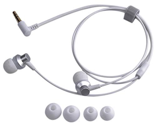 TNE HiFi In-Ear Headphones for Meta Quest 2 & Oculus Quest 2 VR Headset - Custom-Length Cable, Noise Isolation Earbuds for Virtual Reality Gaming (White) - Perfect for Immersive VR Gaming, Music & Movies