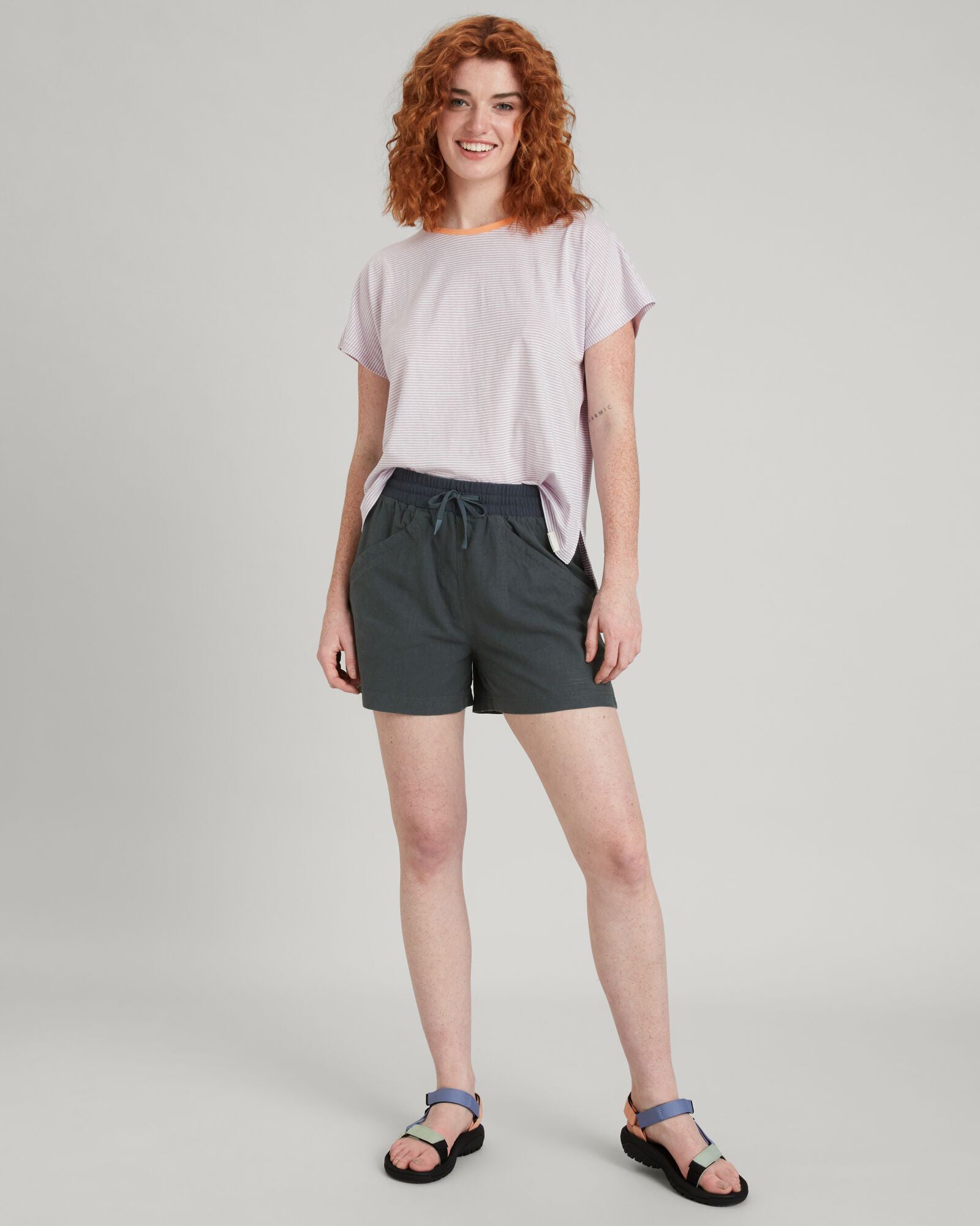 Cardeto Women's Summer Shorts - Soft Cotton Sleep Shorts for Nightwear & Lounge Wear - Perfect for Sleeping, Relaxing at Home, and Vacation Comfort