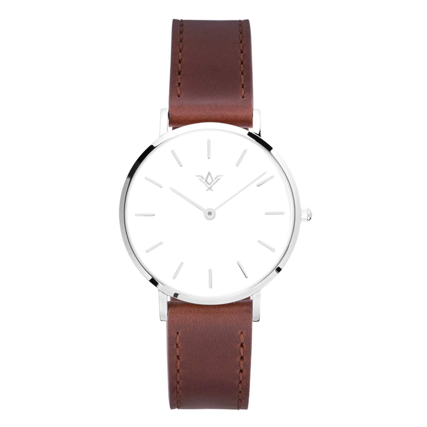SlideBelts Brig Taylor Classic Women's Watches - 32mm Analog Watch with Mesh or Leather Band - Elegant Timepiece for Office, Party & Everyday Wear