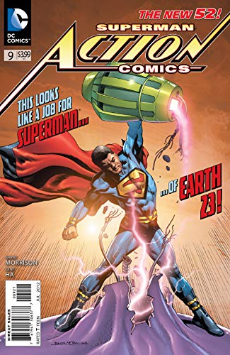 Superman Action Comics (2012 Series) #9 Rags Morales Cover Variant - DC Comics Collectible Issue - Perfect for Comic Book Enthusiasts & Superhero Fans
